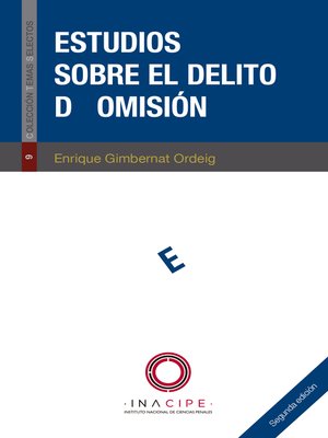 cover image of Estudios sobre el delito de omisión